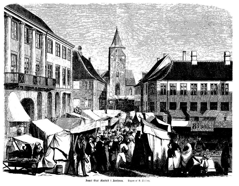 Aarhus Sct. Olai Marked (1868)
