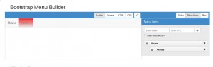 Bootstrap Menu Builder