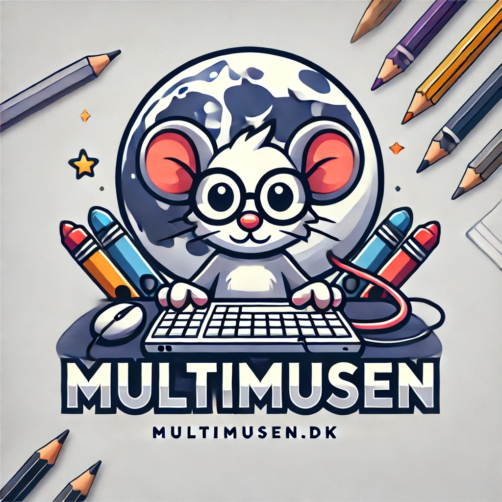 Multimusen.dk logo by Dall E